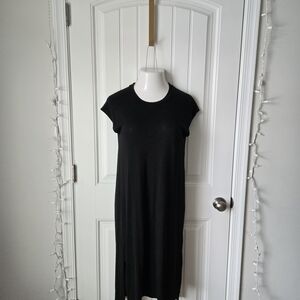 Madewell Black Midi Dress